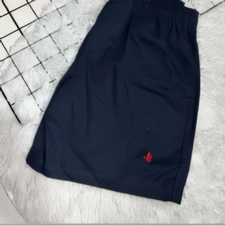 Short De Sarja Masculino Azul